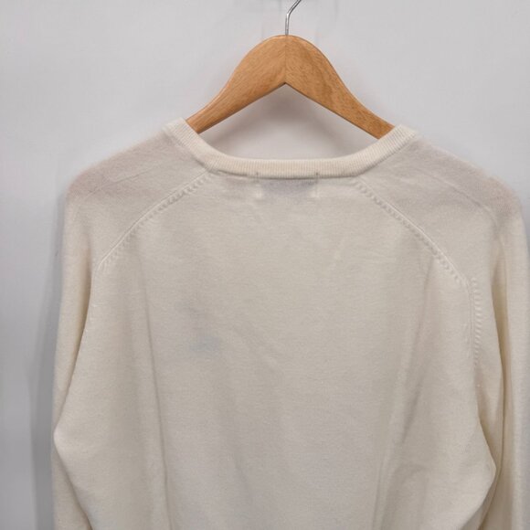 Vintage NFL Pro Line Miami Dolphins V-Neck Sweater Mens Large‎ White Acrylic - Picture 6 of 6